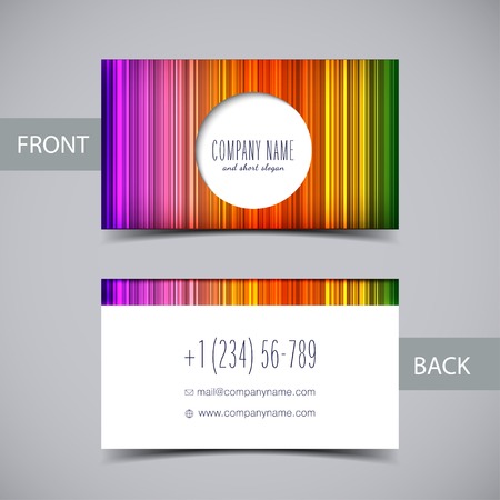 Business cardのイラスト素材