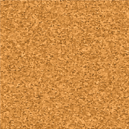 Cork board texture realistic vector seamless pattern, close up. Empty corkbord background for notes and reminderのイラスト素材