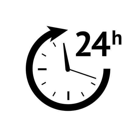 Stopwatc icon. Time icon vector isolated on white backgroundのイラスト素材
