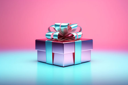 Boxing day sale and gift boxes, copy space for text. Generative AIの素材