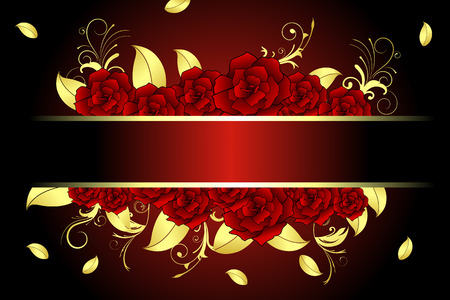 Decorative greeting card with classic elements  のイラスト素材