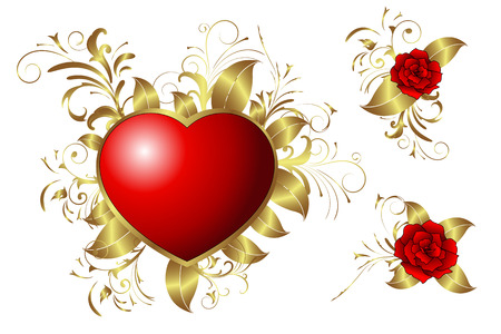 Decorative greeting card with classic elements  のイラスト素材