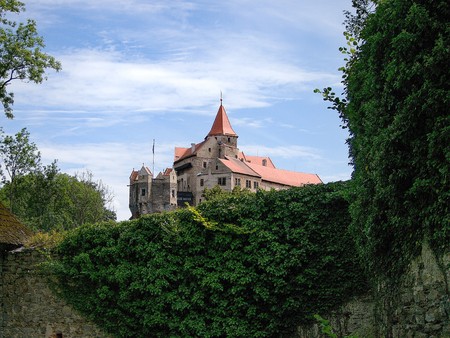 The Pernstejn (Bernstein) castleのeditorial素材