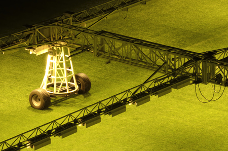 Lights for grassの写真素材