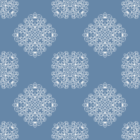 Seamless beautiful pattern. Beautiful white flowers graphics.のイラスト素材