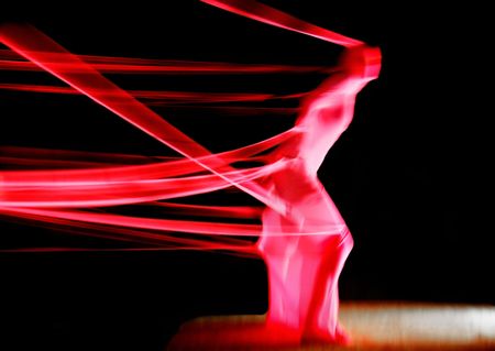 person in netの写真素材