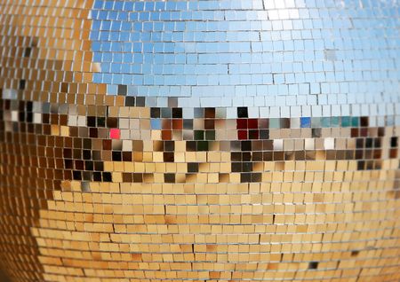 pattern from small colorful mirrorsの写真素材