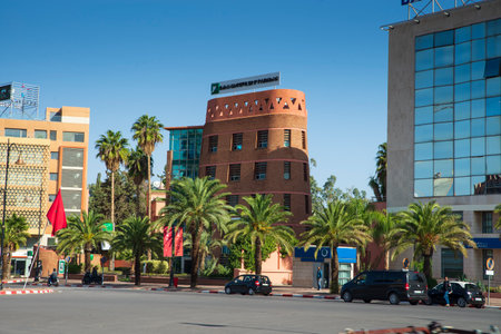 North Africa. Morocco. Beautiful places of the ancient city of Morocco - Marrakesh.の写真素材