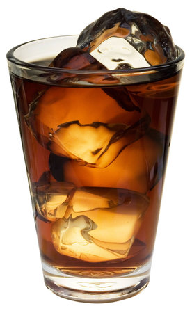 Cola; objects on white background
