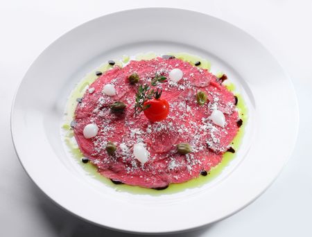 Raw vealの写真素材