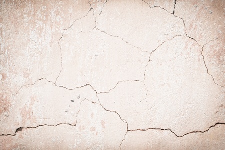 Old cracked wall の写真素材