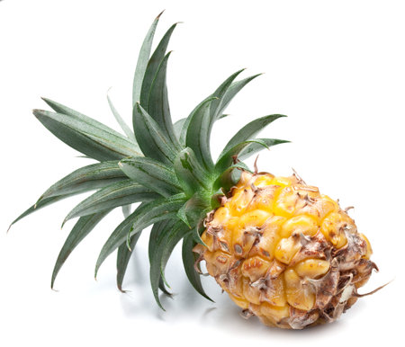 Pineapple isolated on white.