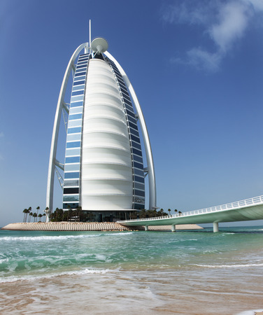 Burj Al Arab Hotel, Dubai.のeditorial素材