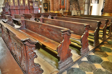 Church of Franciscans. Old Town in Krakow. 05.05.2015 Krakow. Poland.のeditorial素材