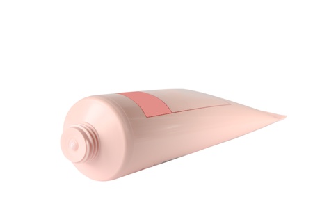 Skin care product on a white backgroundの写真素材