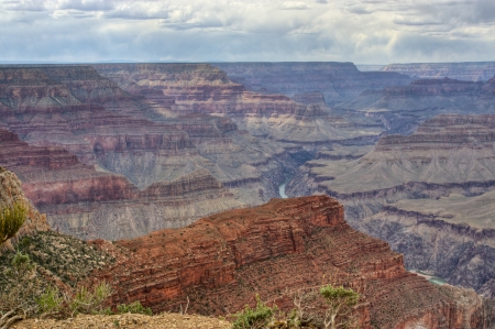 Grand Canyon  HDR imageの写真素材
