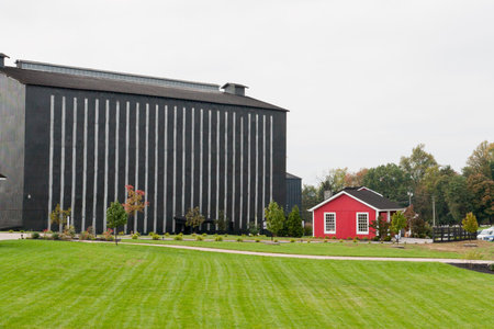 CLERMONT, KY  - OCTOBER 13:  Jim Beam Distillery at Clermont, KY on  October 13, 2012.  Jim Beam is...
