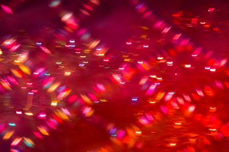 Motion blurred lights backgroundの写真素材