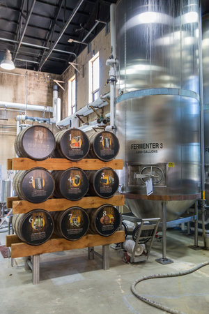 LEXINGTON, KY - September 14, 2014: Visitor center of  Alltech Lexington Brewing and Distilling...
