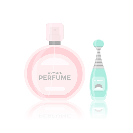 Vector collection of perfume bottles.のイラスト素材