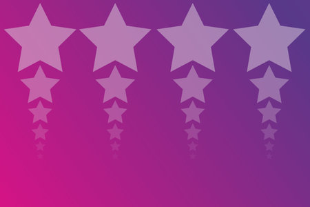 gradient background. banner design composition. horizontal orientation. Modern geometric pattern. Futuristic background with geometric shapes stars. vector illustration.のイラスト素材