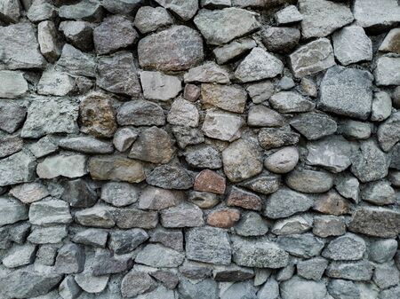 Background of wall of stonesの写真素材