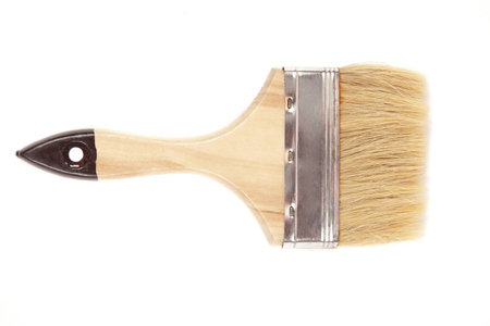 brush on a white background