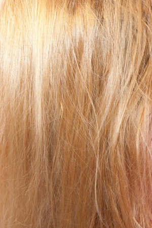 hair blondeの写真素材