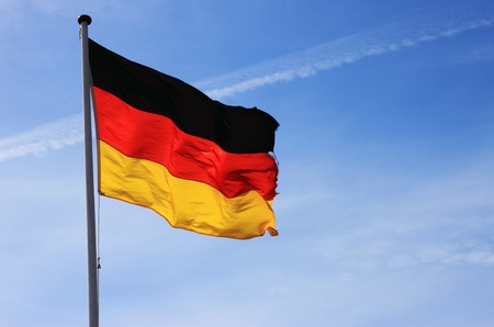 flag of germanyの写真素材