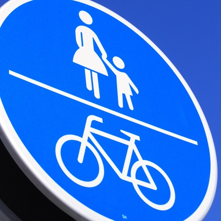 footway/bicycle pathの写真素材