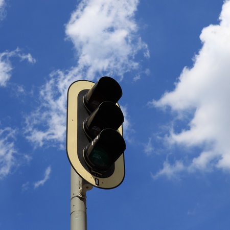 signal lightの写真素材