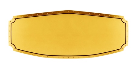 Gold Banner の写真素材