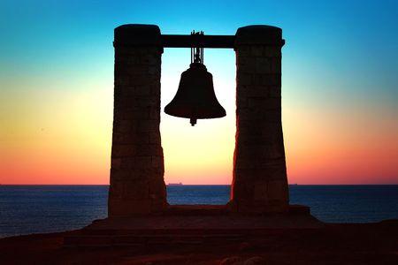 series-kinds of ancient Chersonese in beams of a declineの写真素材