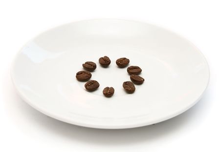 coffee beans textureの写真素材
