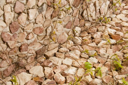 Series. Red brick wall: can be used as backgroundの写真素材