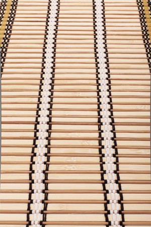 series. Colourful bamboo rugs in the Chinese styleの写真素材