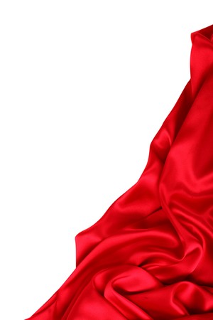 Series.Smooth elegant red silk can use as backgroundの写真素材