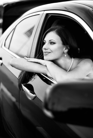 Series. Portrait of the young beautiful brideの写真素材