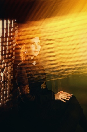 Series. Romantic Beauty.Retro Styleの写真素材