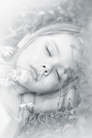 Series. Portrait of girlの写真素材