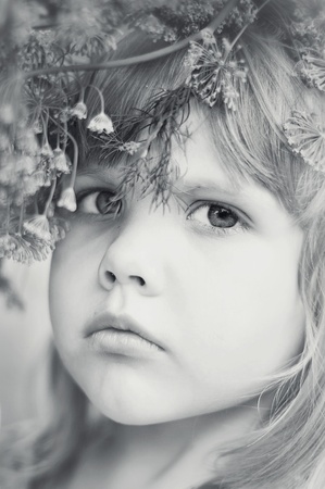 Series. Portrait of girlの写真素材