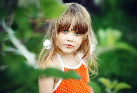 Series. Portrait of girlの写真素材