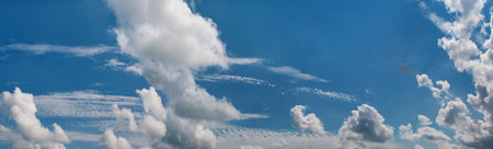Series. sky background