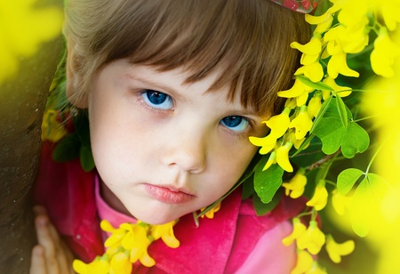 Series. Portrait of girlの写真素材