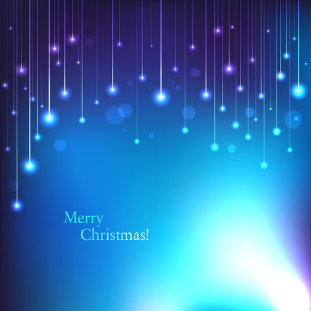 Christmas card with lines and flaresのイラスト素材