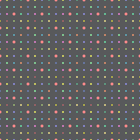 Multicolored dot background vector point. For pattern fills, web page background, blog. Stylish texture.のイラスト素材