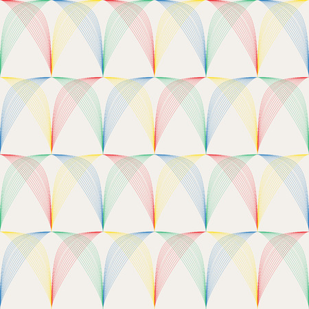 Vector seamless background. Modern stylish texture. Repeating geometric shapes. Contemporary graphic design.のイラスト素材