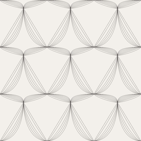 Vector seamless background. Modern stylish texture. Repeating geometric shapes. Contemporary graphic design.のイラスト素材