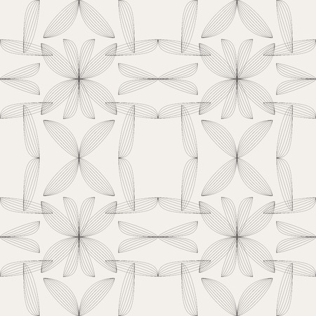 Vector seamless background. Modern stylish texture. Repeating geometric shapes. Contemporary graphic design.のイラスト素材