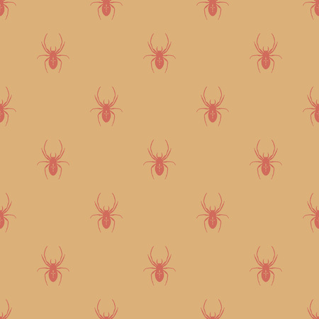 Seamless geometric pattern with a spiderの写真素材